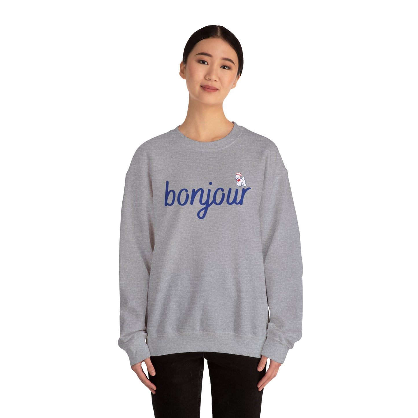 Bonjour Unisex Heavy Blend™ Crewneck Sweatshirt