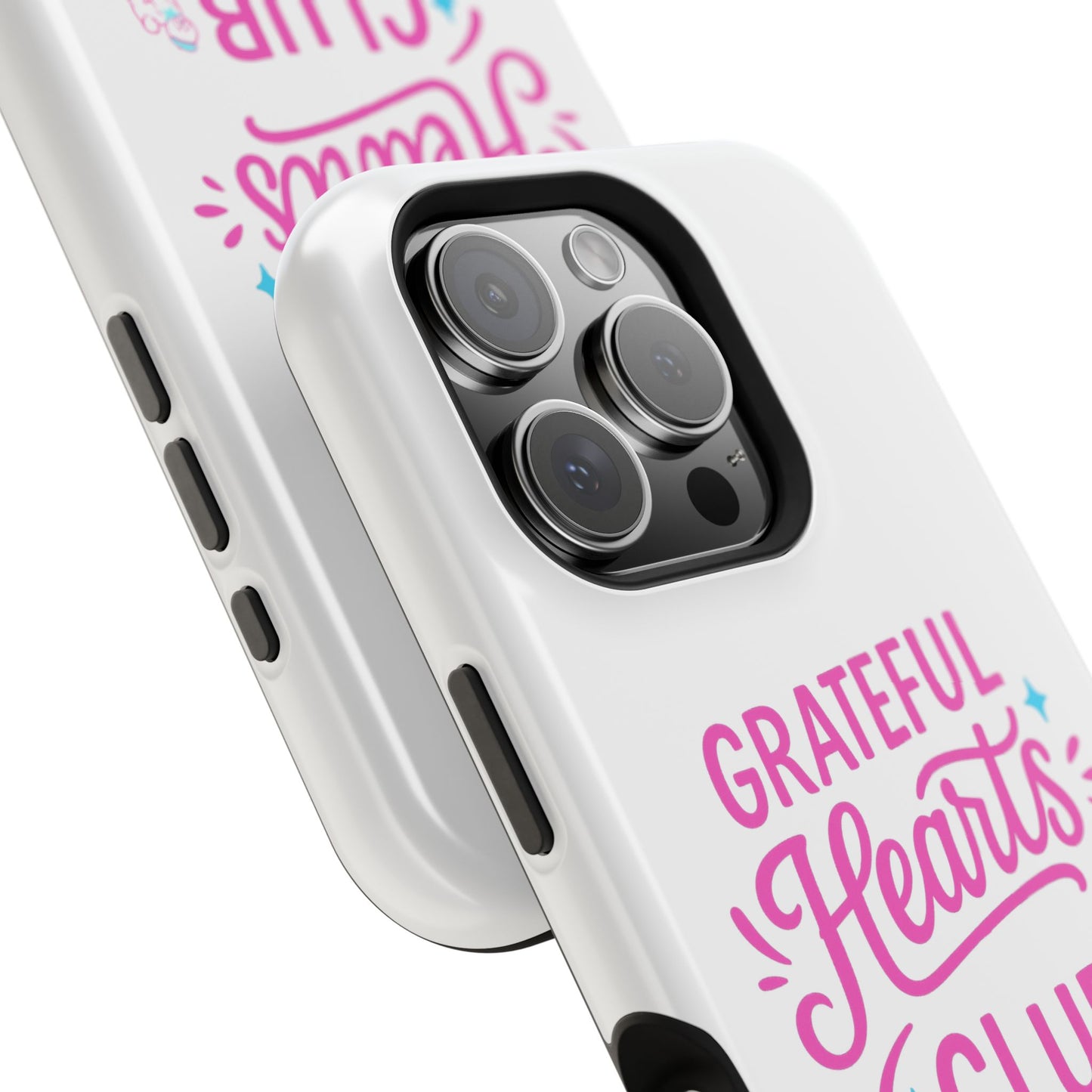 Phone Case — "Grateful Hearts Club" Impact‑Resistant Protective Case
