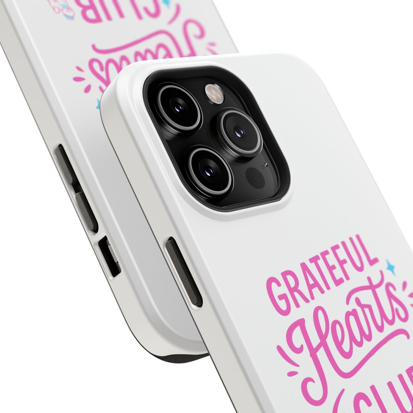 Phone Case — "Grateful Hearts Club" Impact‑Resistant Protective Case