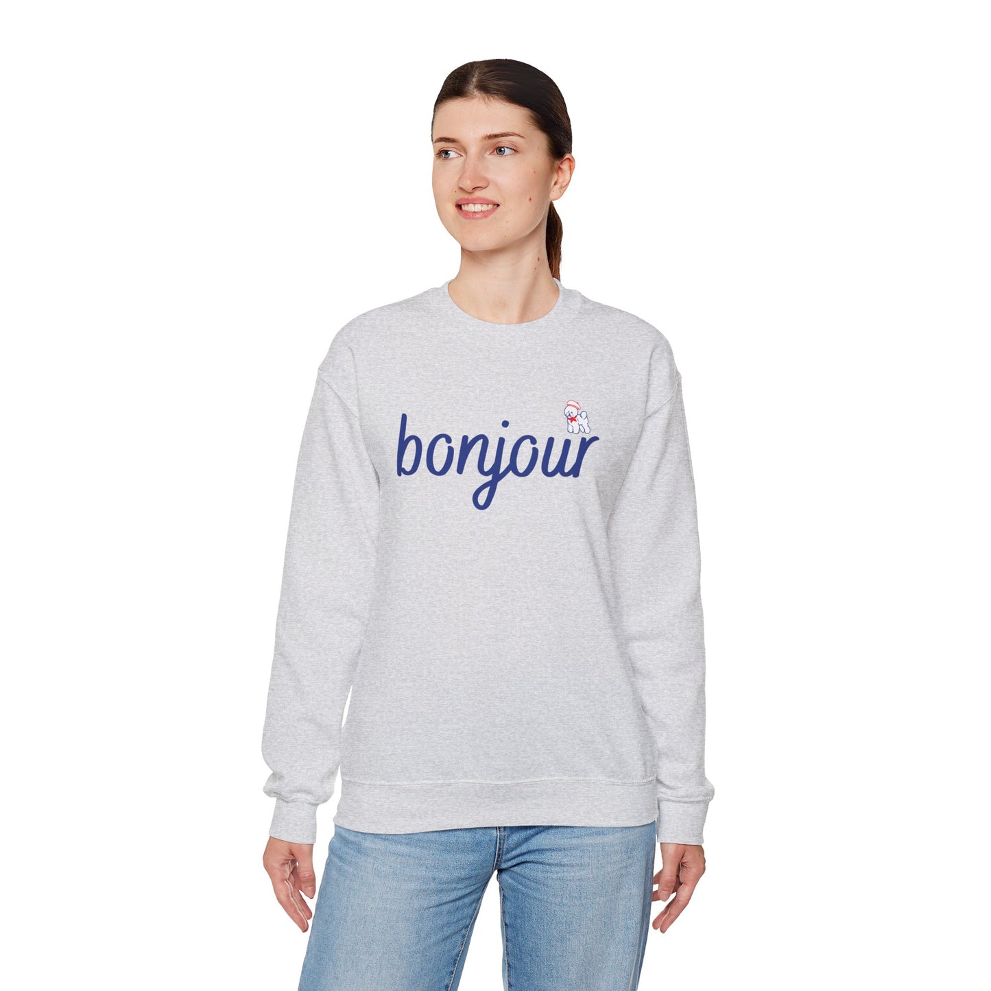 Bonjour Unisex Heavy Blend™ Crewneck Sweatshirt