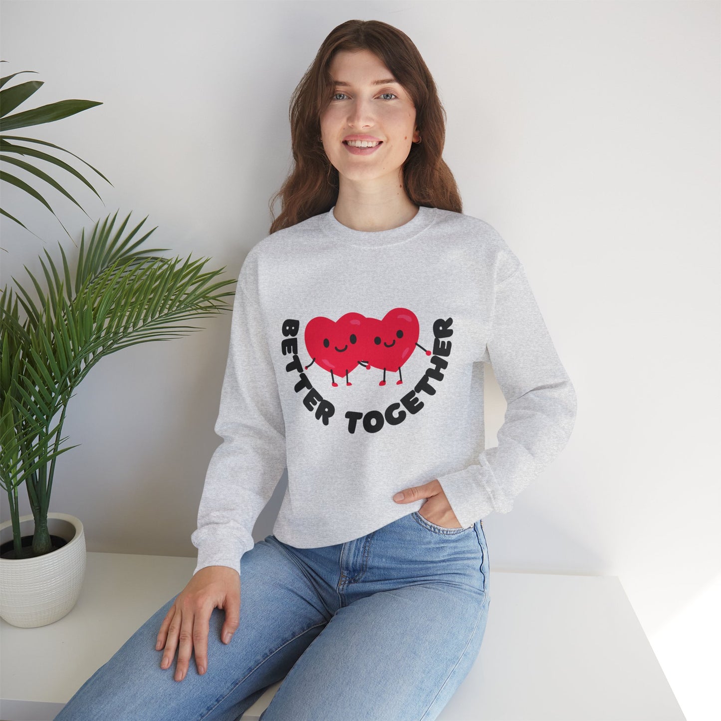 💕 Better Together Crewneck Sweatshirt