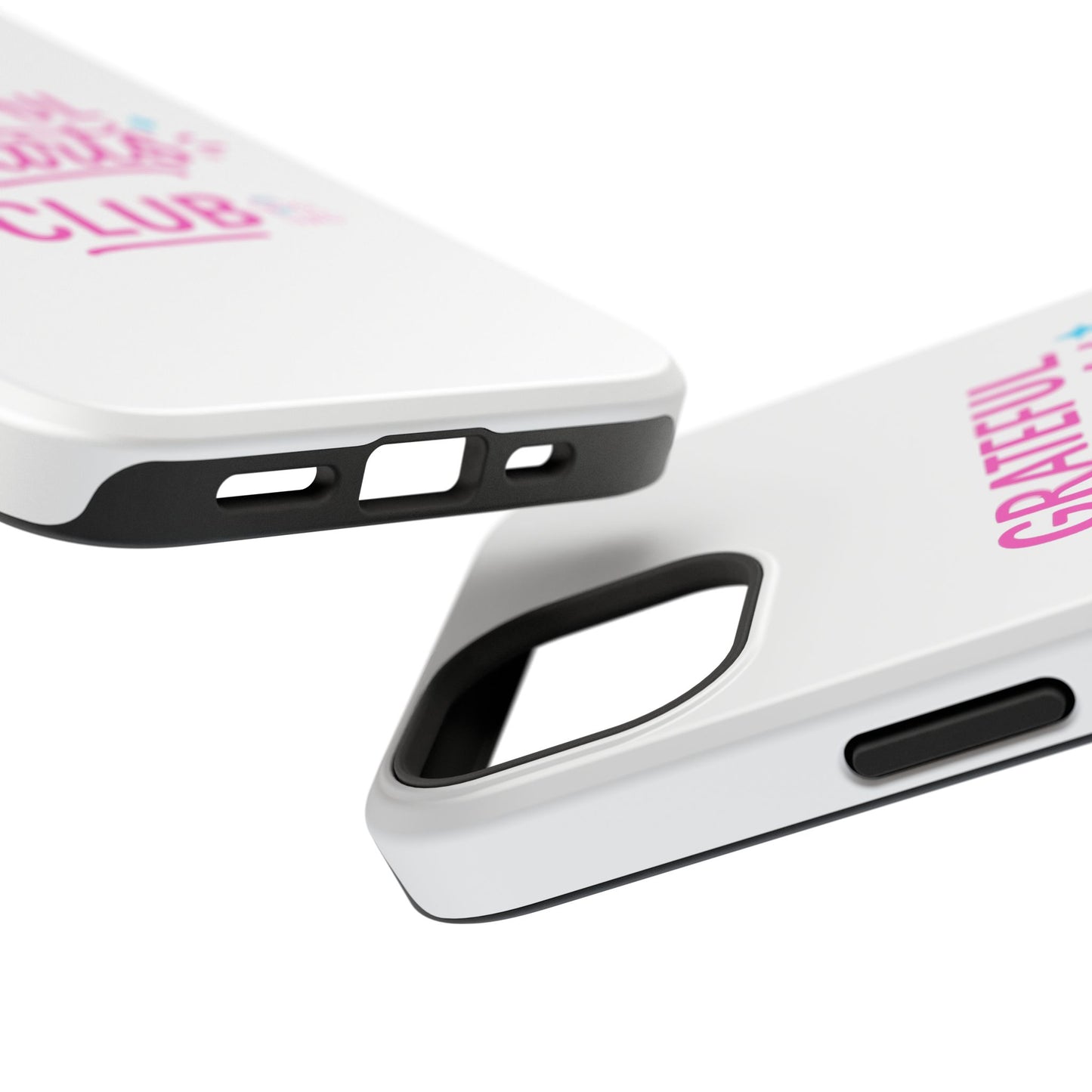Phone Case — "Grateful Hearts Club" Impact‑Resistant Protective Case