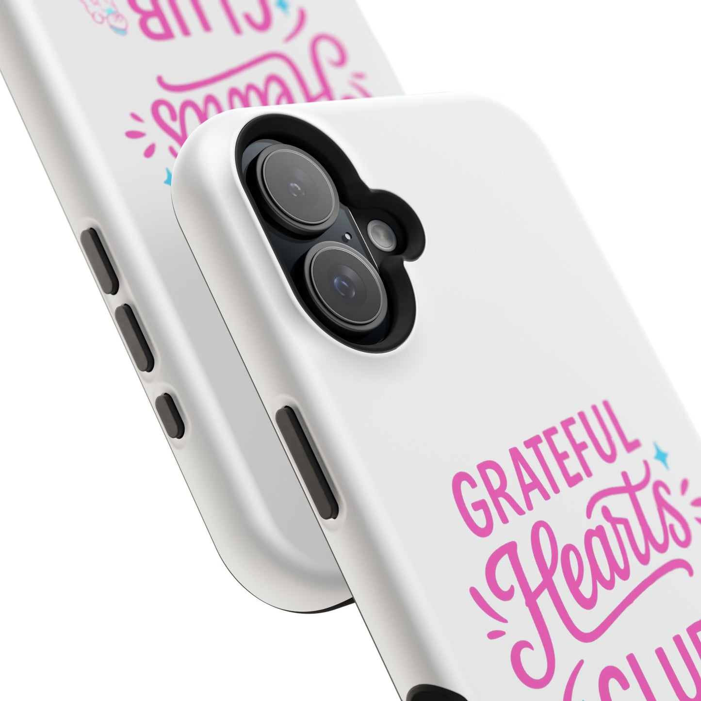 Phone Case — "Grateful Hearts Club" Impact‑Resistant Protective Case