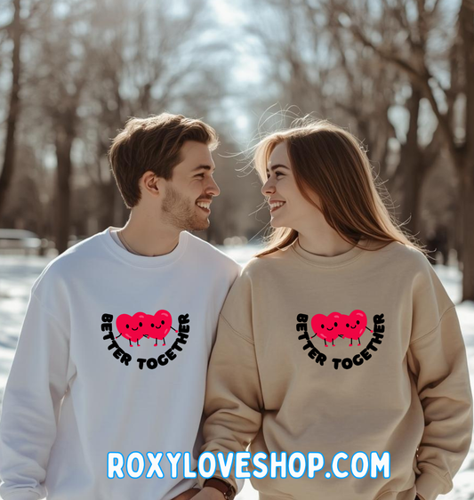 💕 Better Together Crewneck Sweatshirt