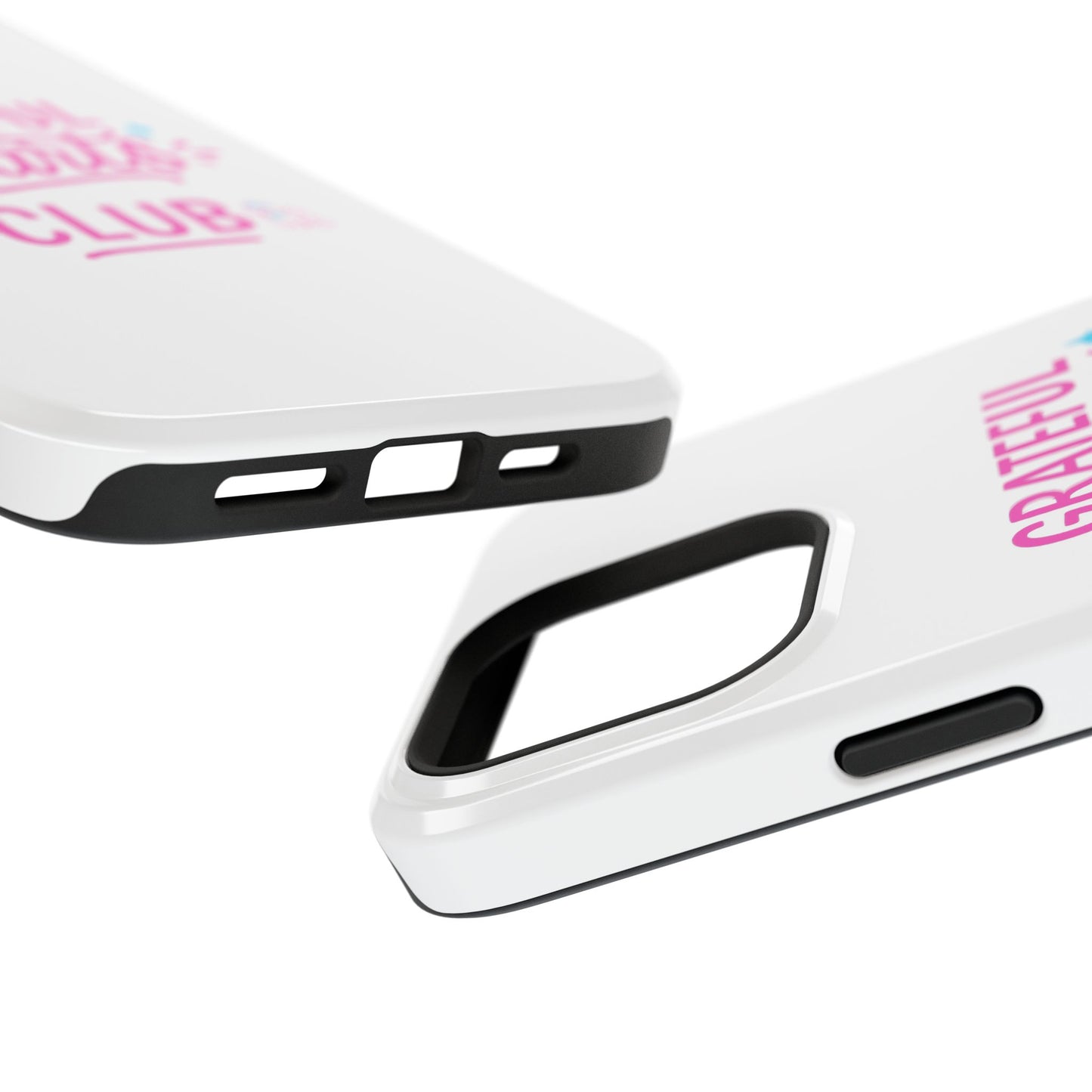 Phone Case — "Grateful Hearts Club" Impact‑Resistant Protective Case