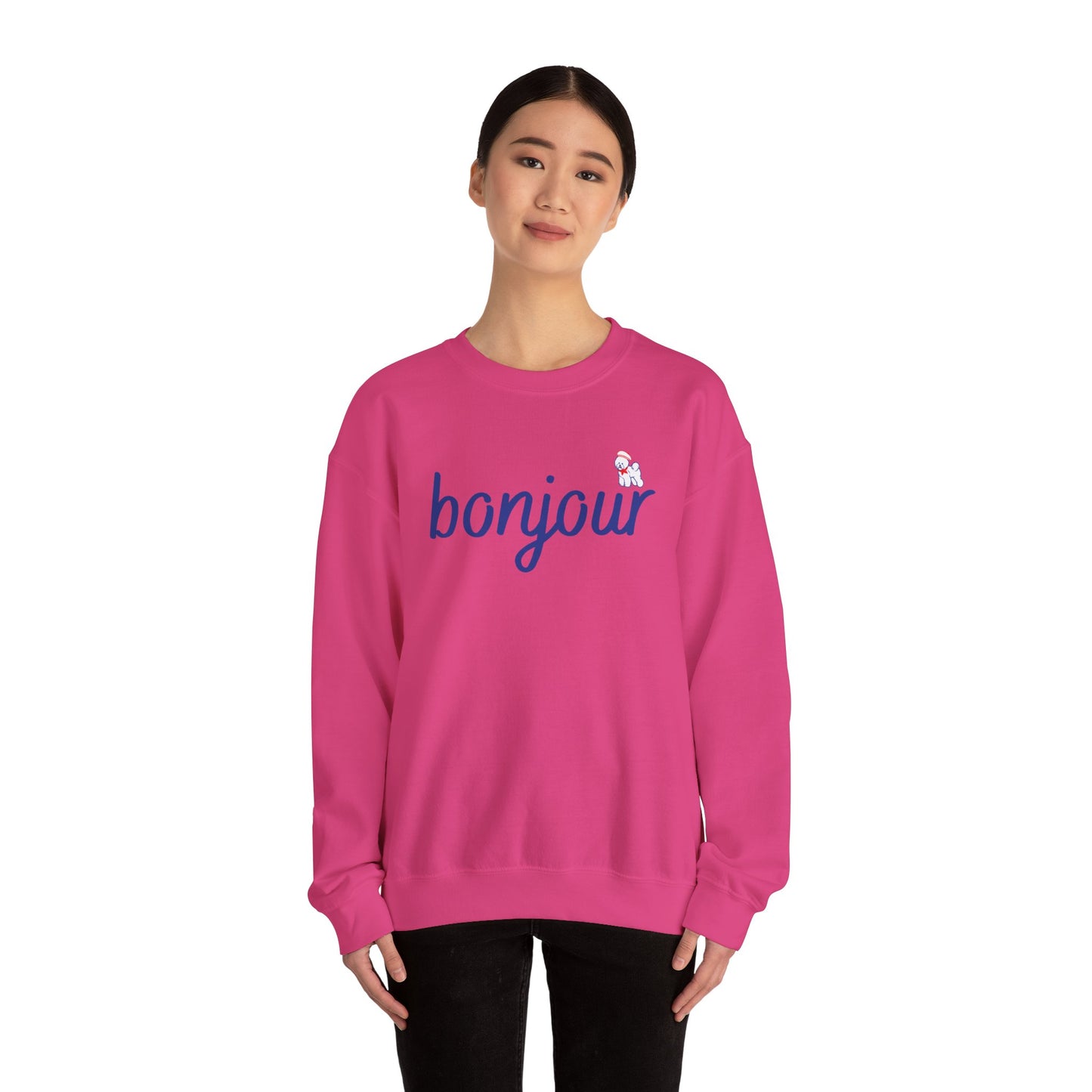 Bonjour Unisex Heavy Blend™ Crewneck Sweatshirt