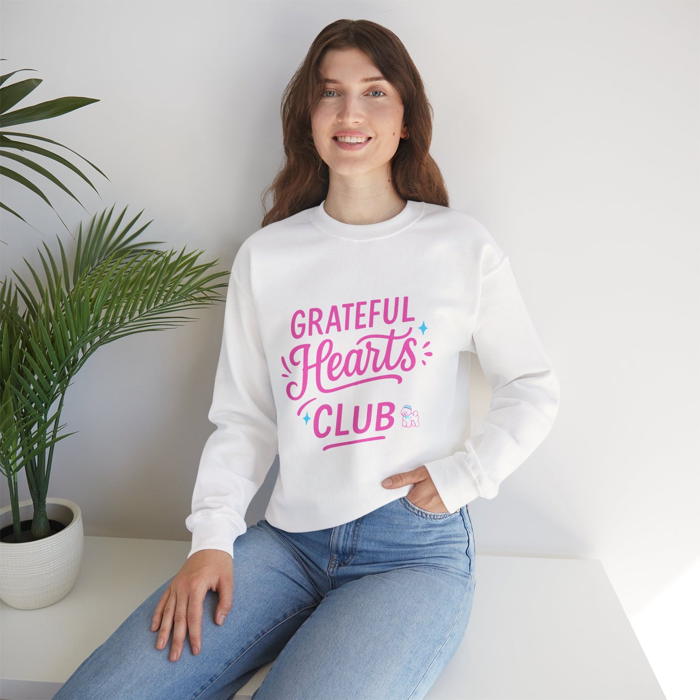 Grateful Hearts Club Crewneck Sweatshirt