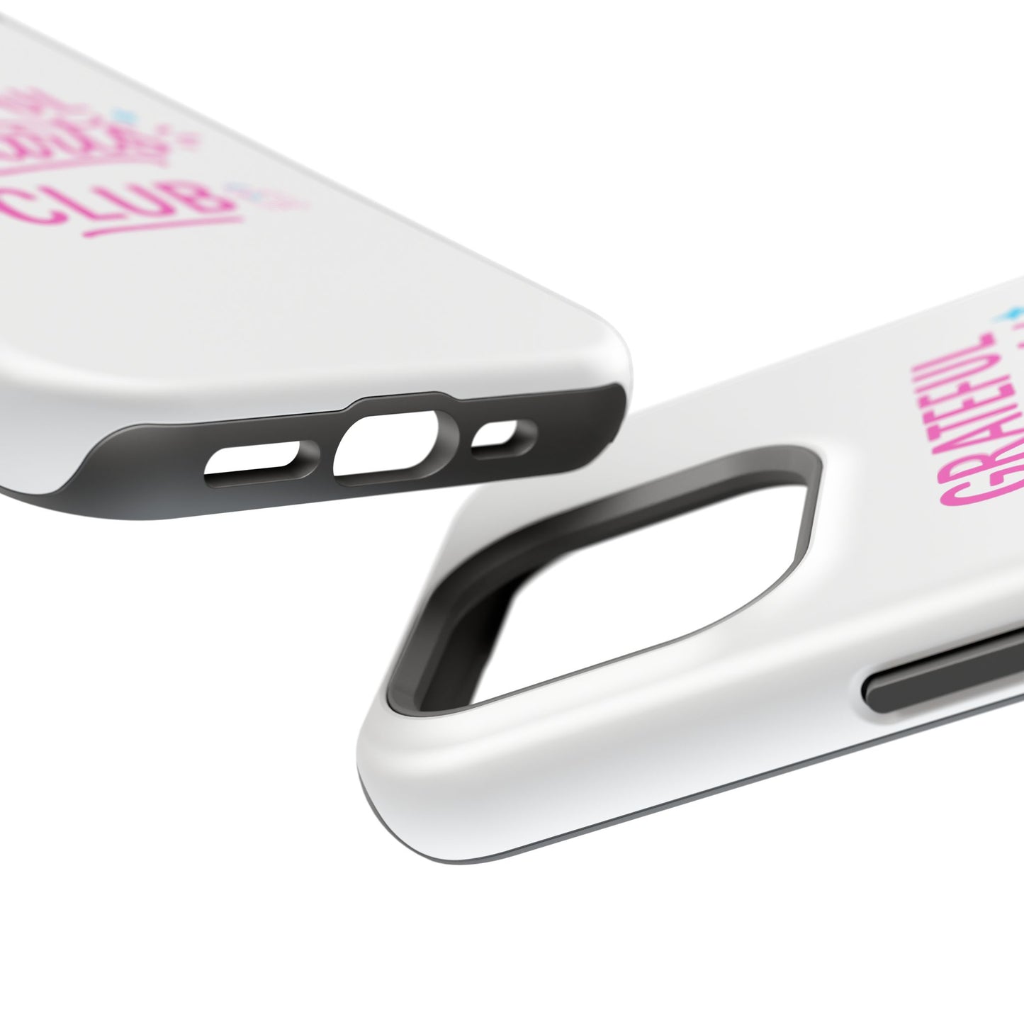 Phone Case — "Grateful Hearts Club" Impact‑Resistant Protective Case