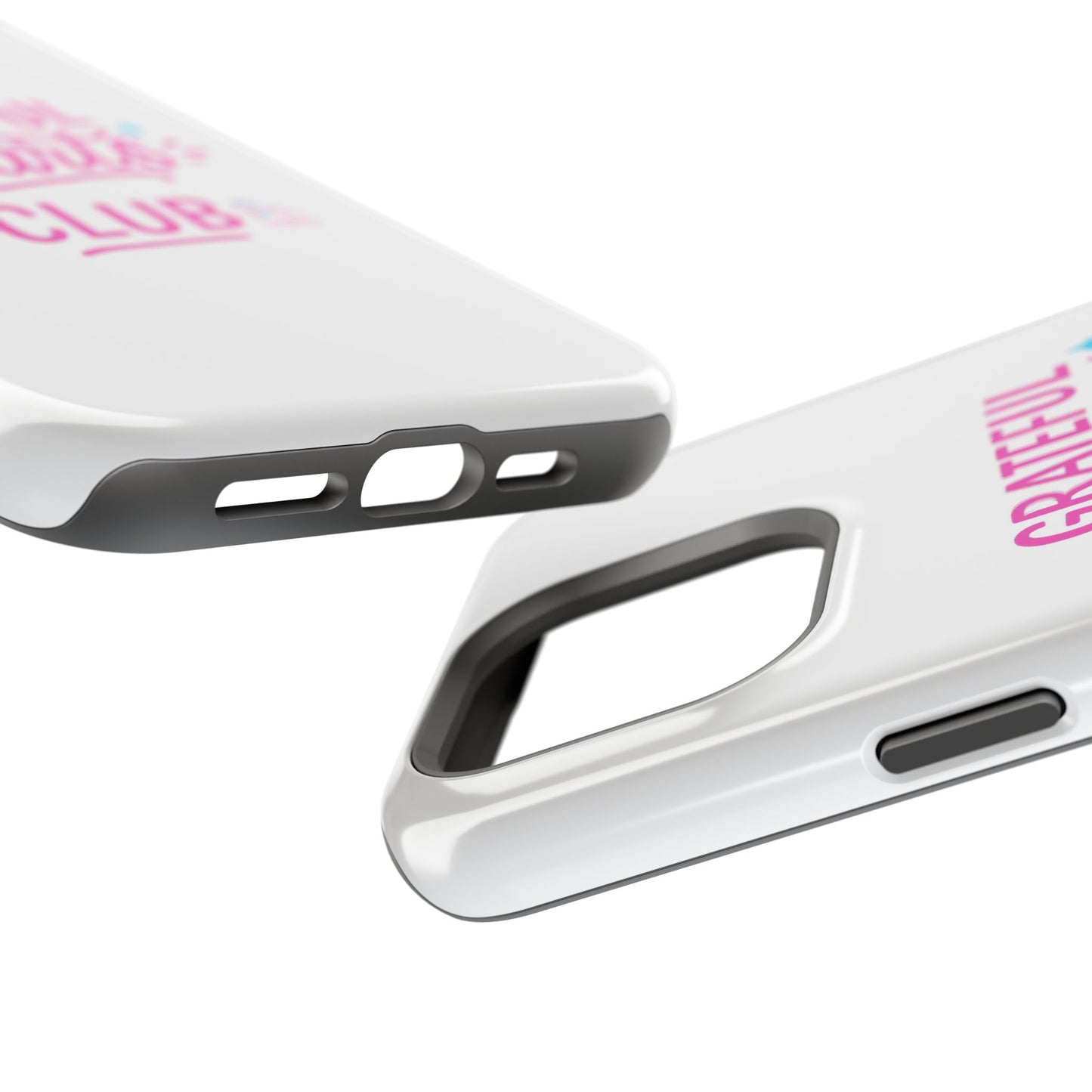 Phone Case — "Grateful Hearts Club" Impact‑Resistant Protective Case