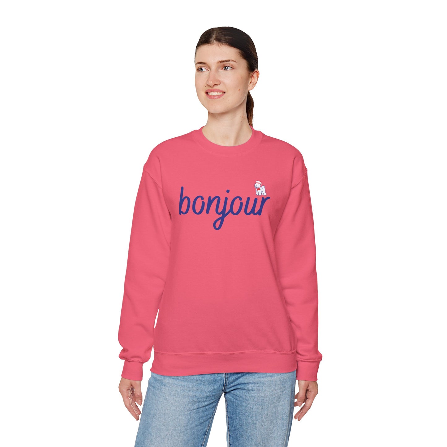Bonjour Unisex Heavy Blend™ Crewneck Sweatshirt