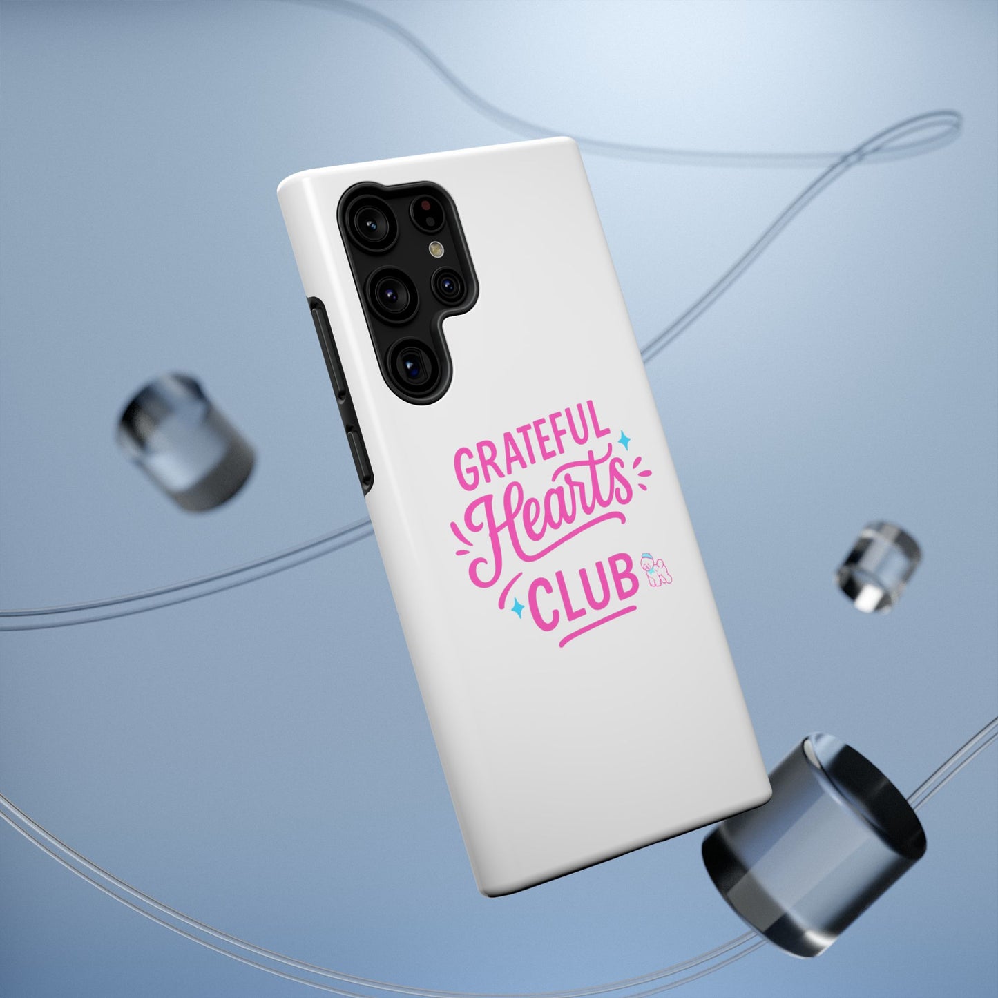 Phone Case — "Grateful Hearts Club" Impact‑Resistant Protective Case