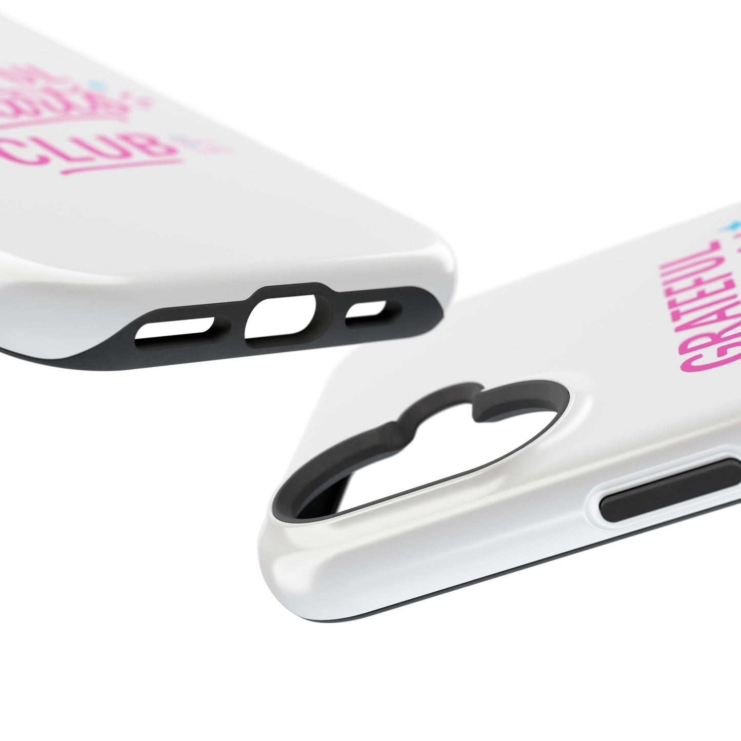 Phone Case — "Grateful Hearts Club" Impact‑Resistant Protective Case