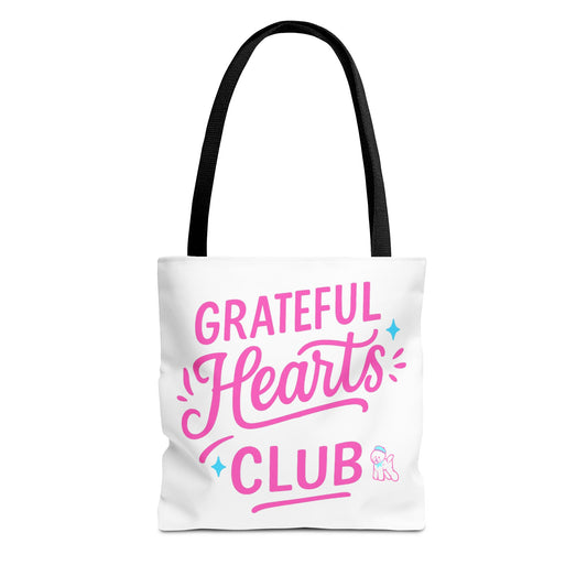 Grateful Hearts Club Tote Bag