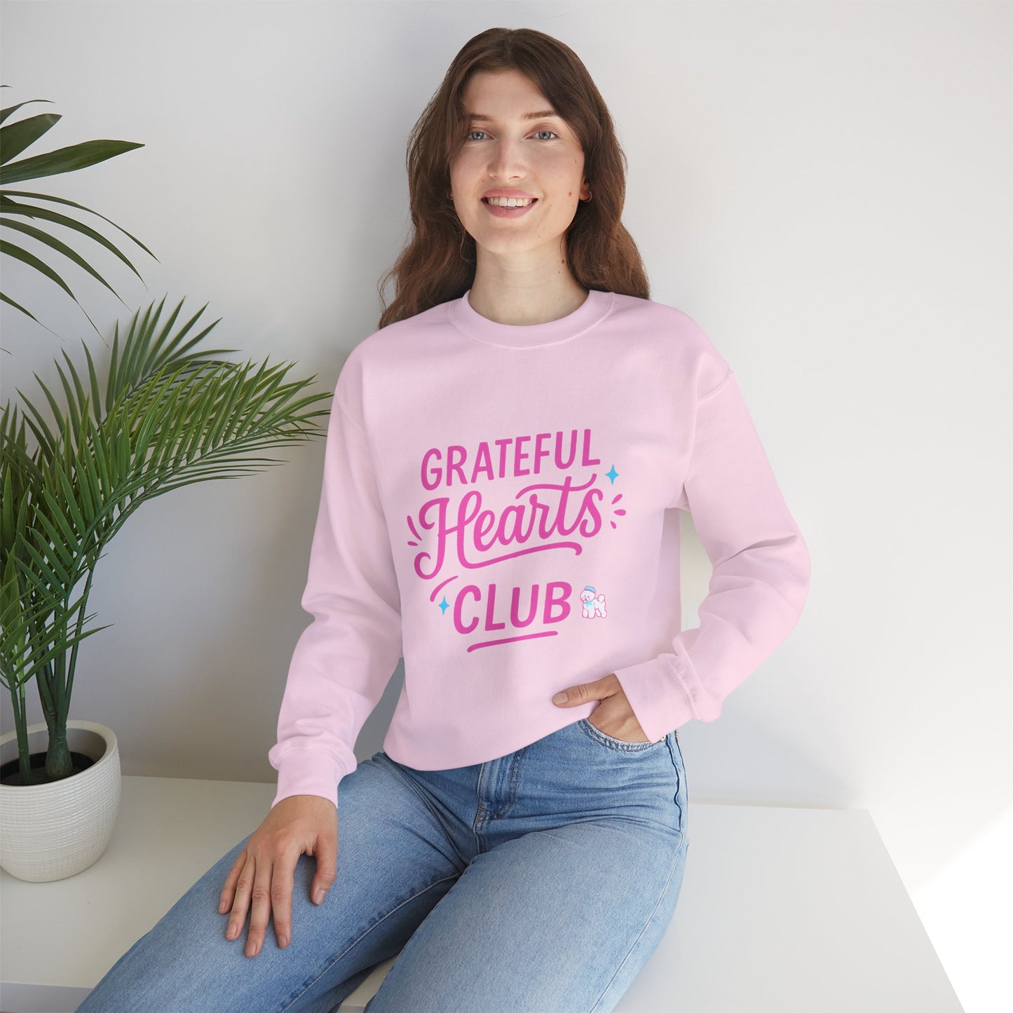 Grateful Hearts Club Crewneck Sweatshirt