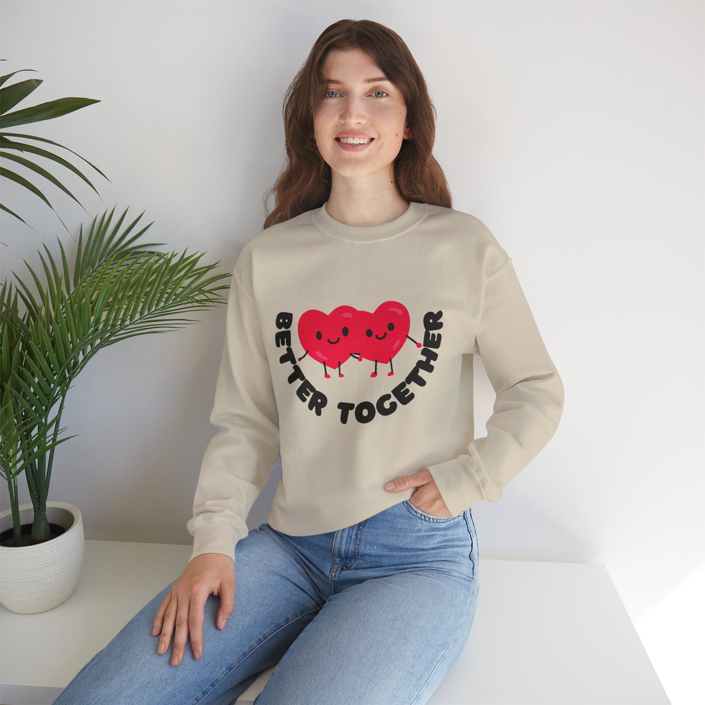💕 Better Together Crewneck Sweatshirt