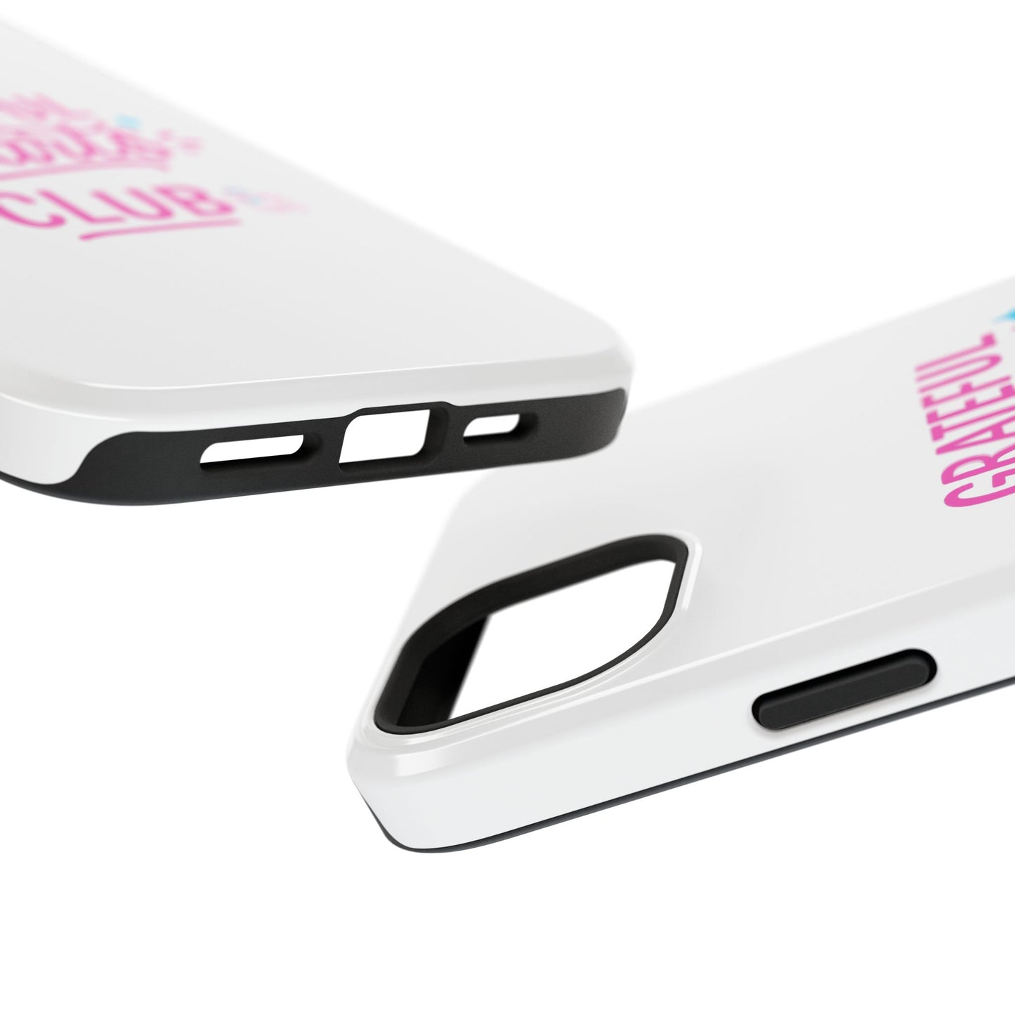 Phone Case — "Grateful Hearts Club" Impact‑Resistant Protective Case