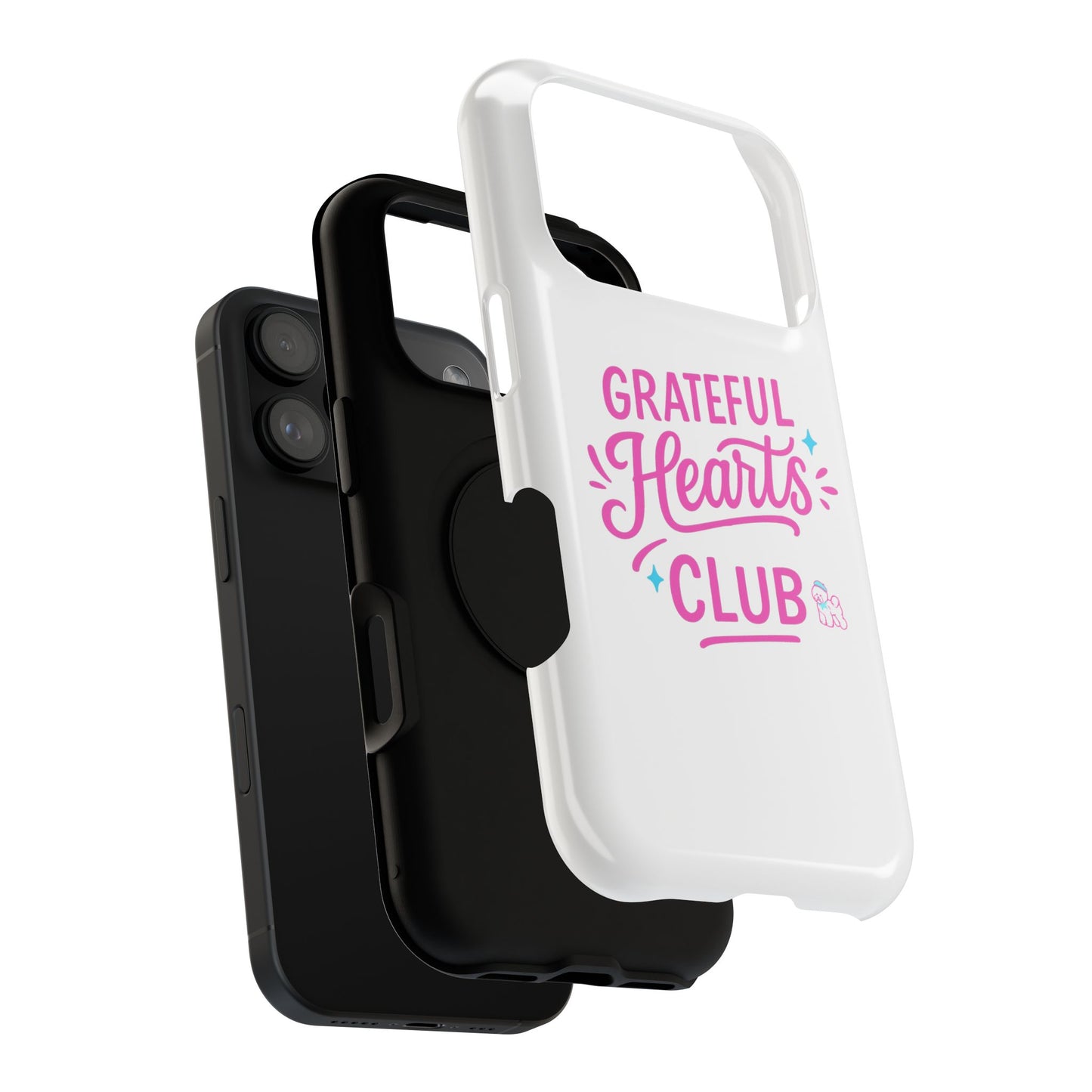 Phone Case — "Grateful Hearts Club" Impact‑Resistant Protective Case