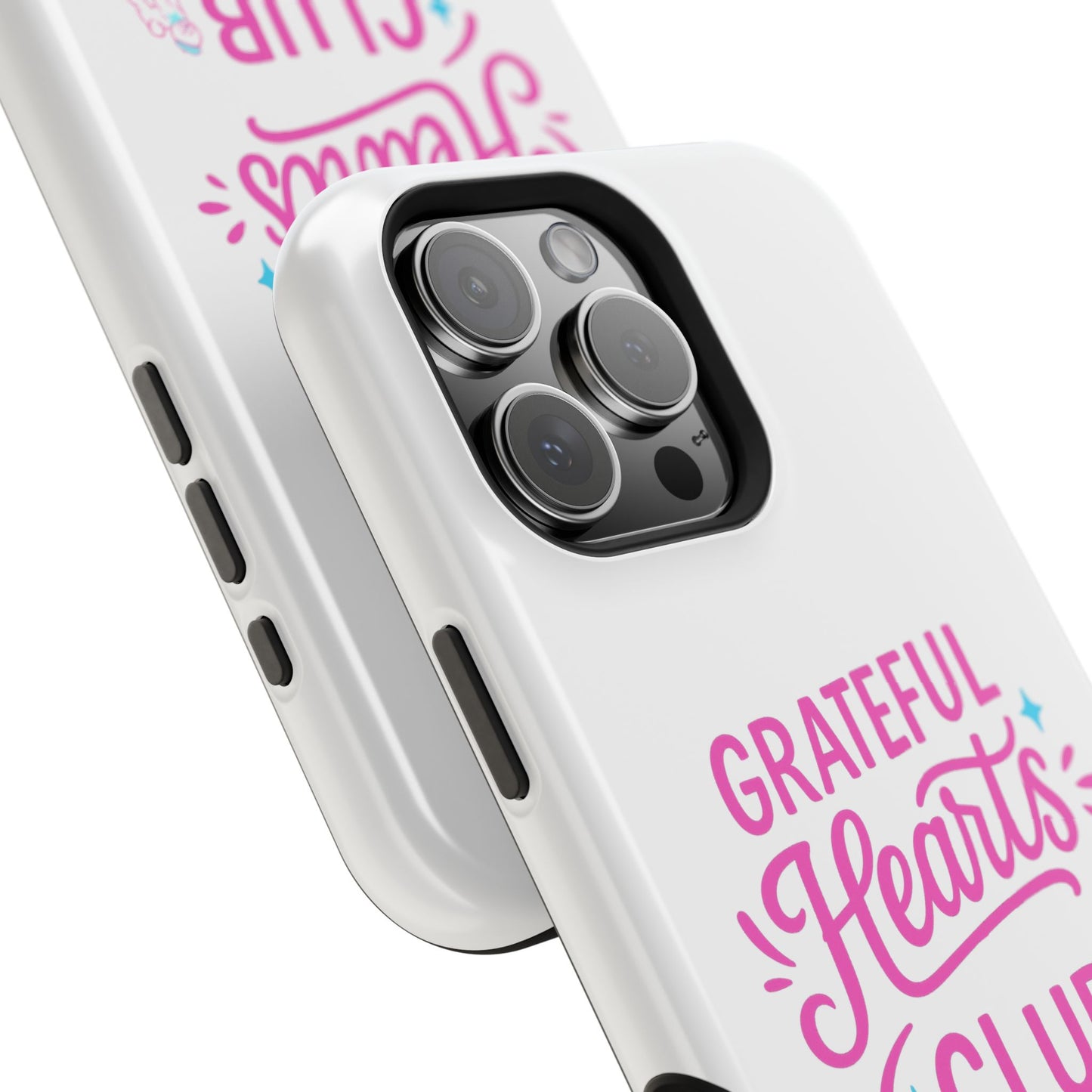 Phone Case — "Grateful Hearts Club" Impact‑Resistant Protective Case