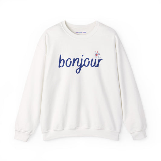 Bonjour Unisex Heavy Blend™ Crewneck Sweatshirt