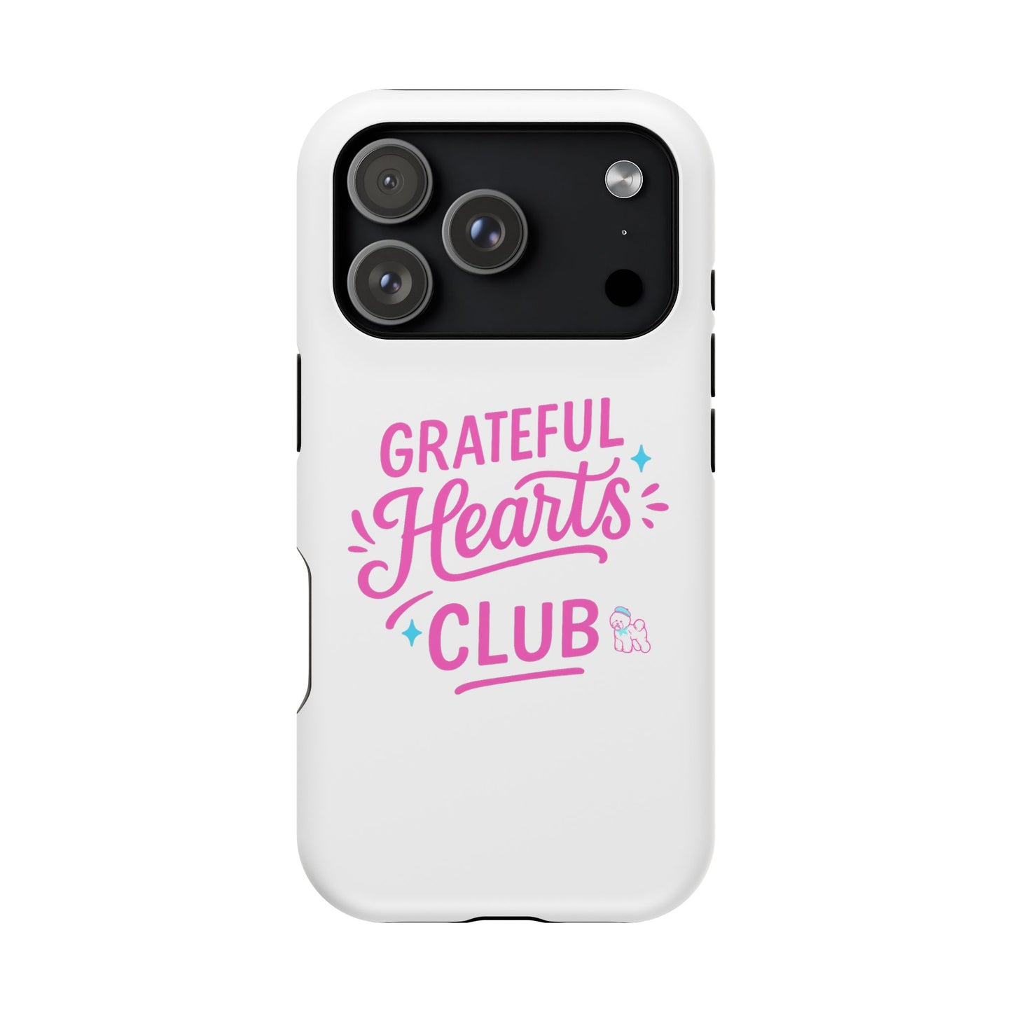 Phone Case — "Grateful Hearts Club" Impact‑Resistant Protective Case