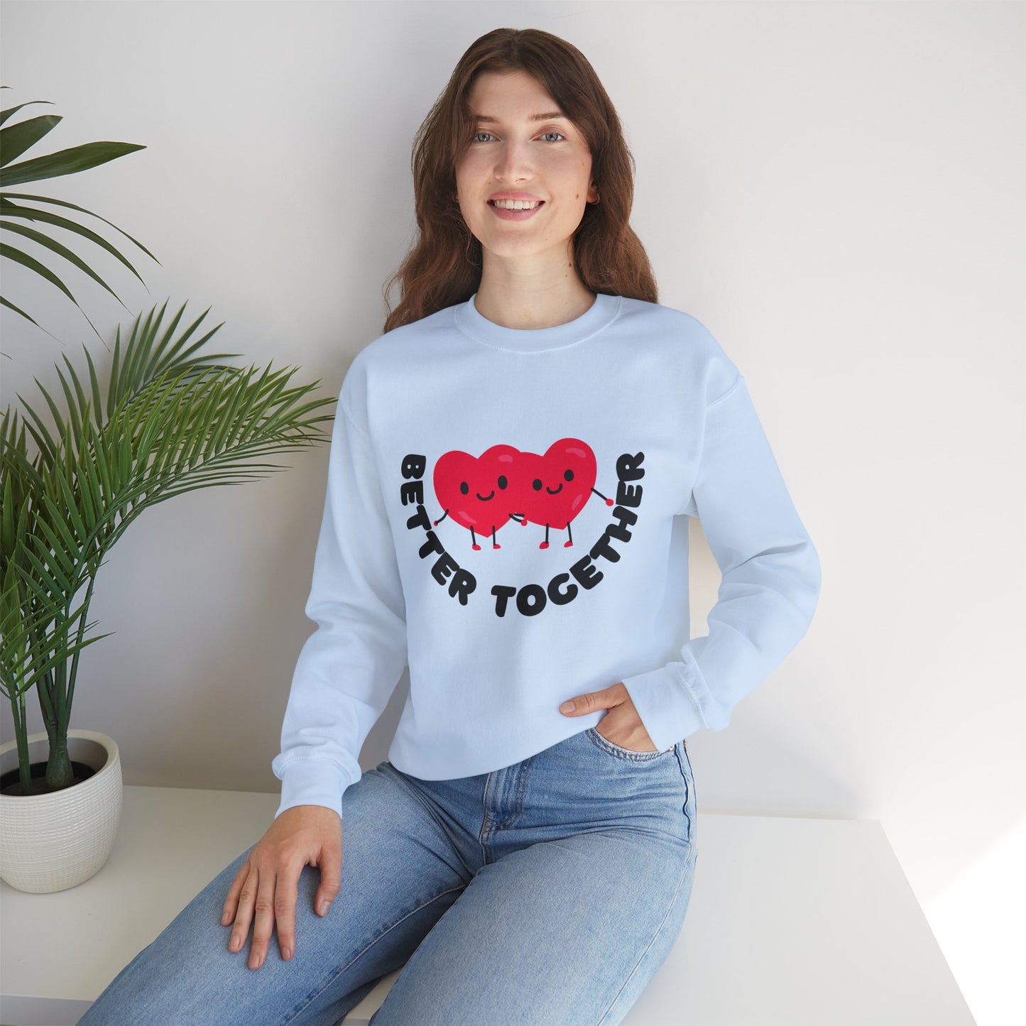 💕 Better Together Crewneck Sweatshirt
