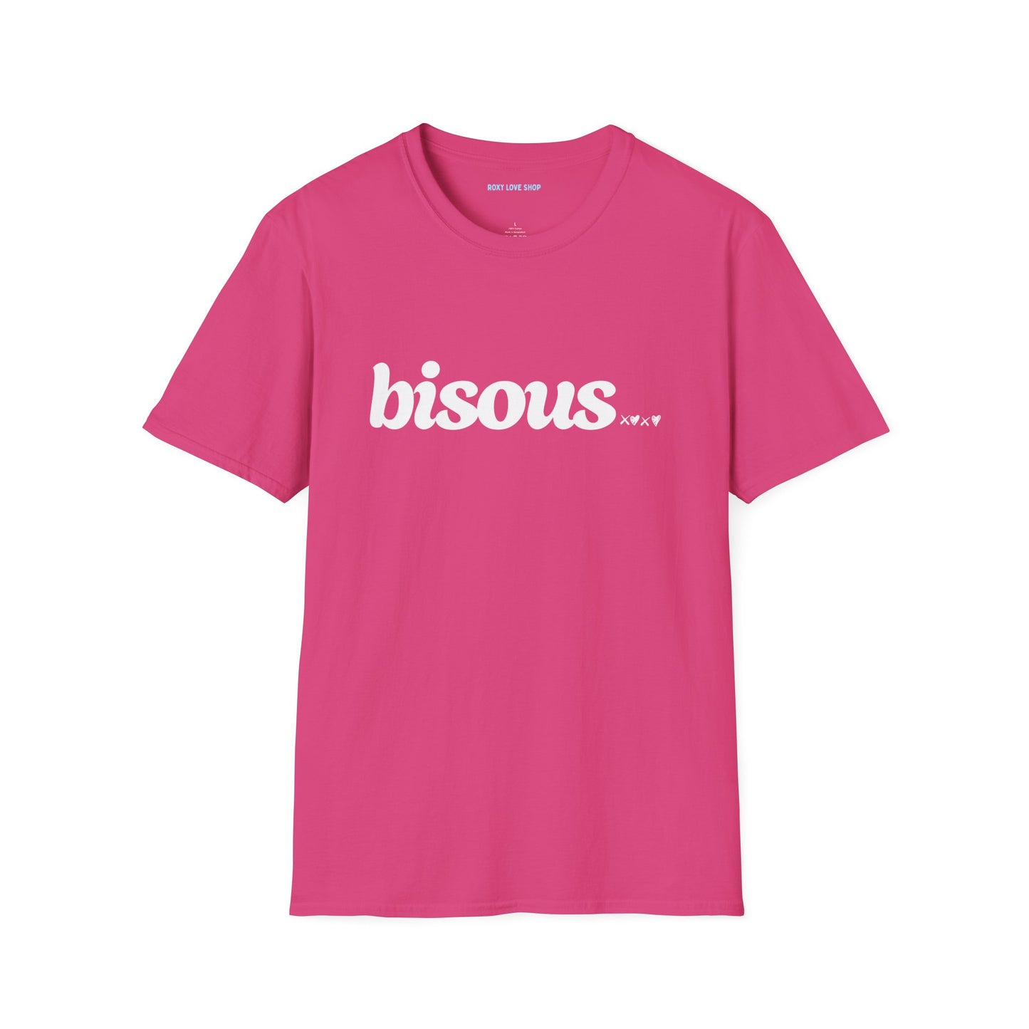 Bisous xoxo  (your new fave T Shirt) Unisex T-Shirt - Cute and Comfy Tee for Casual Vibes, Gifts for Friends, Birthdays, Everyday Wear, Fashion Essential