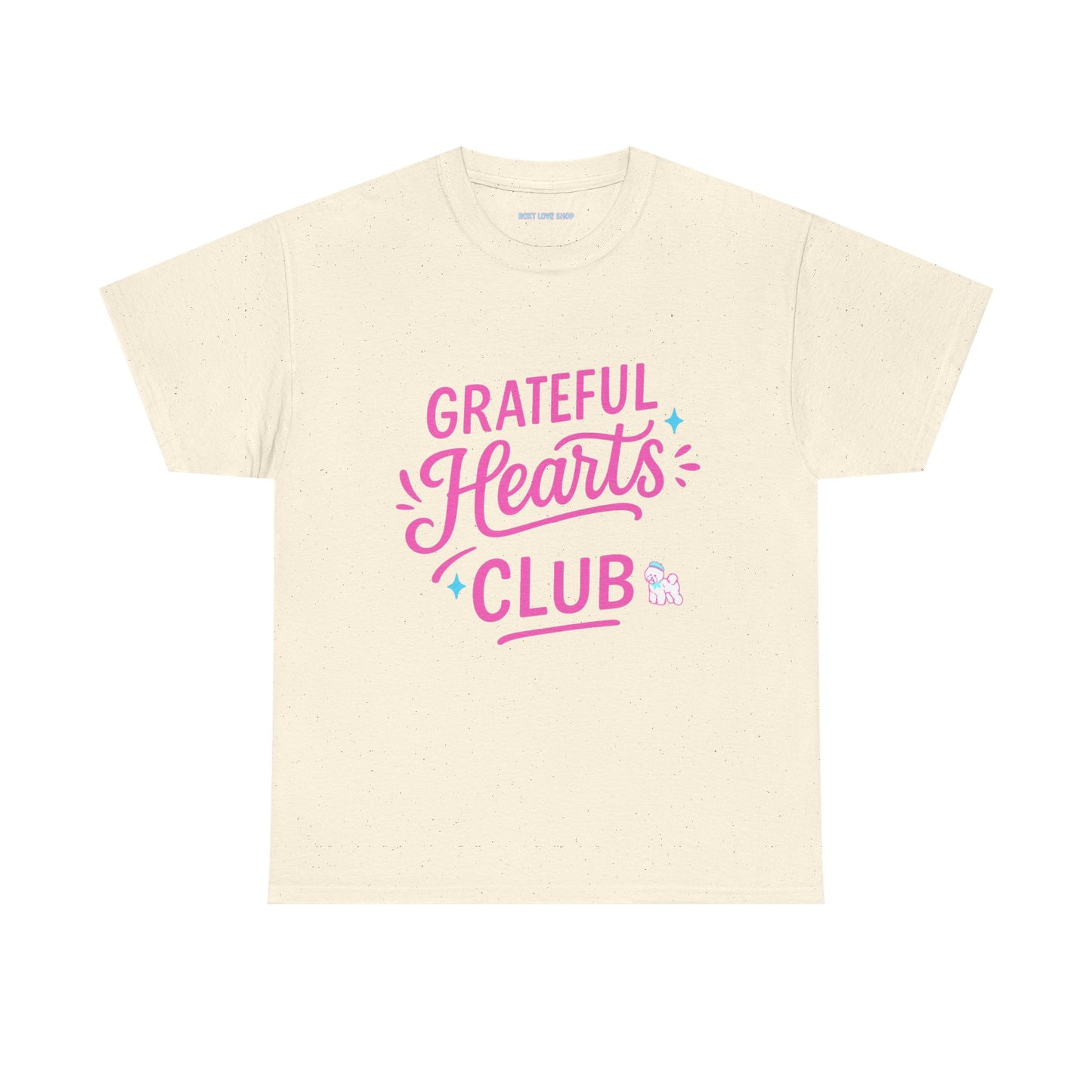 Grateful Hearts Club T-Shirt — Positive Vibes Graphic Tee