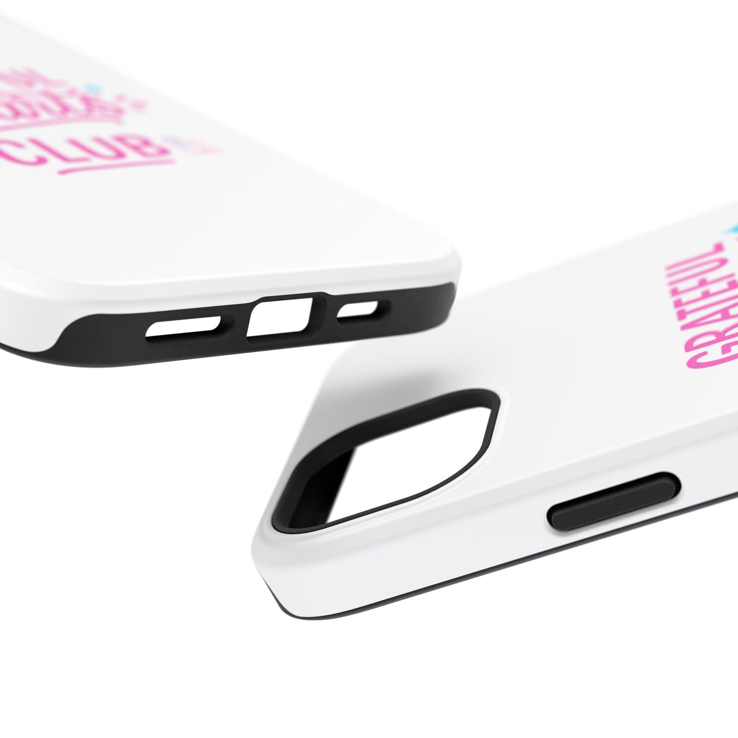 Phone Case — "Grateful Hearts Club" Impact‑Resistant Protective Case