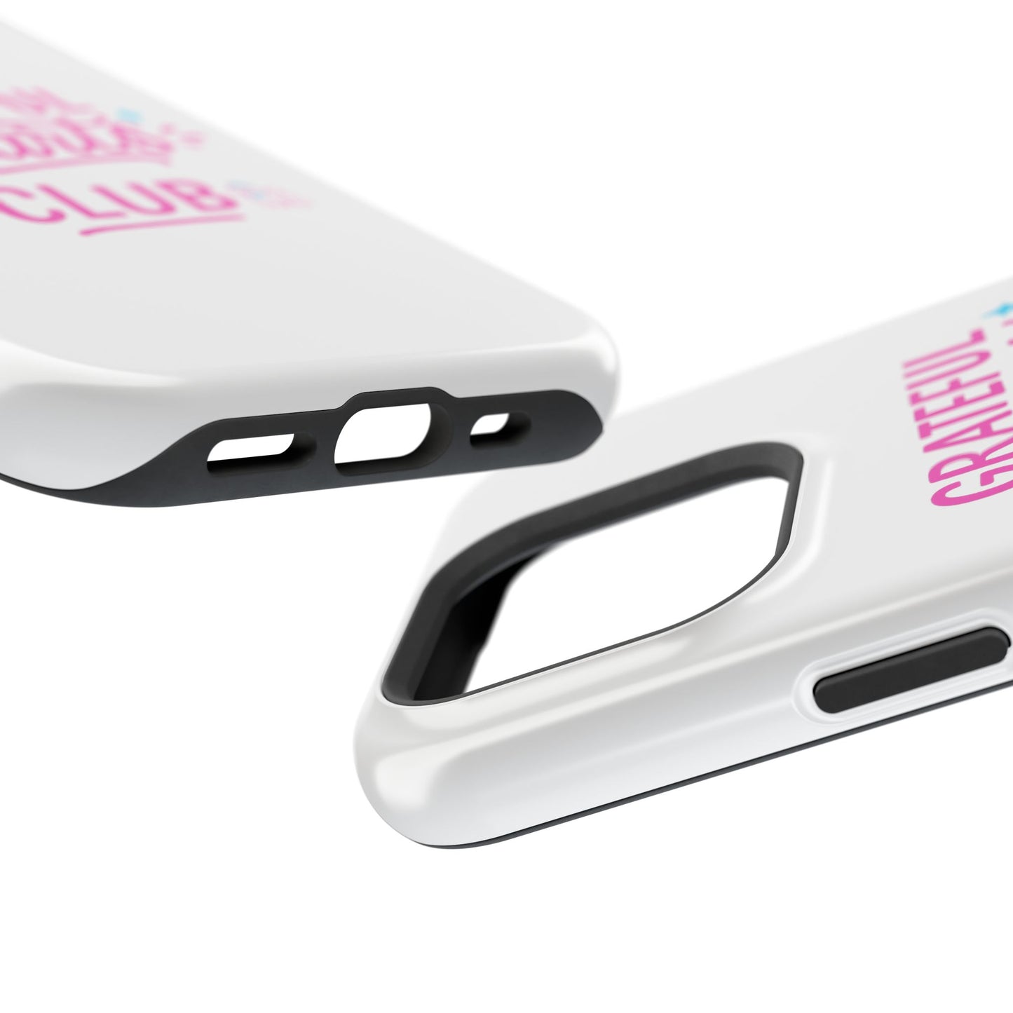 Phone Case — "Grateful Hearts Club" Impact‑Resistant Protective Case