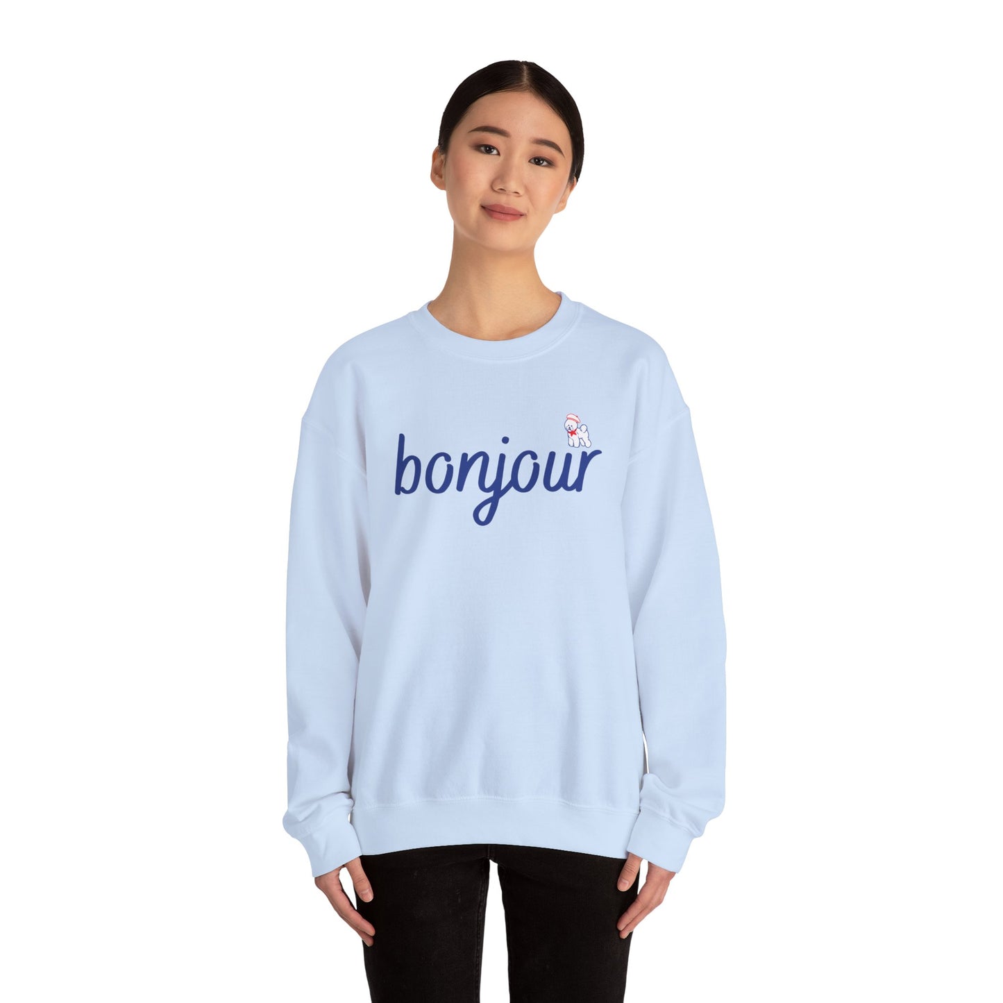 Bonjour Unisex Heavy Blend™ Crewneck Sweatshirt