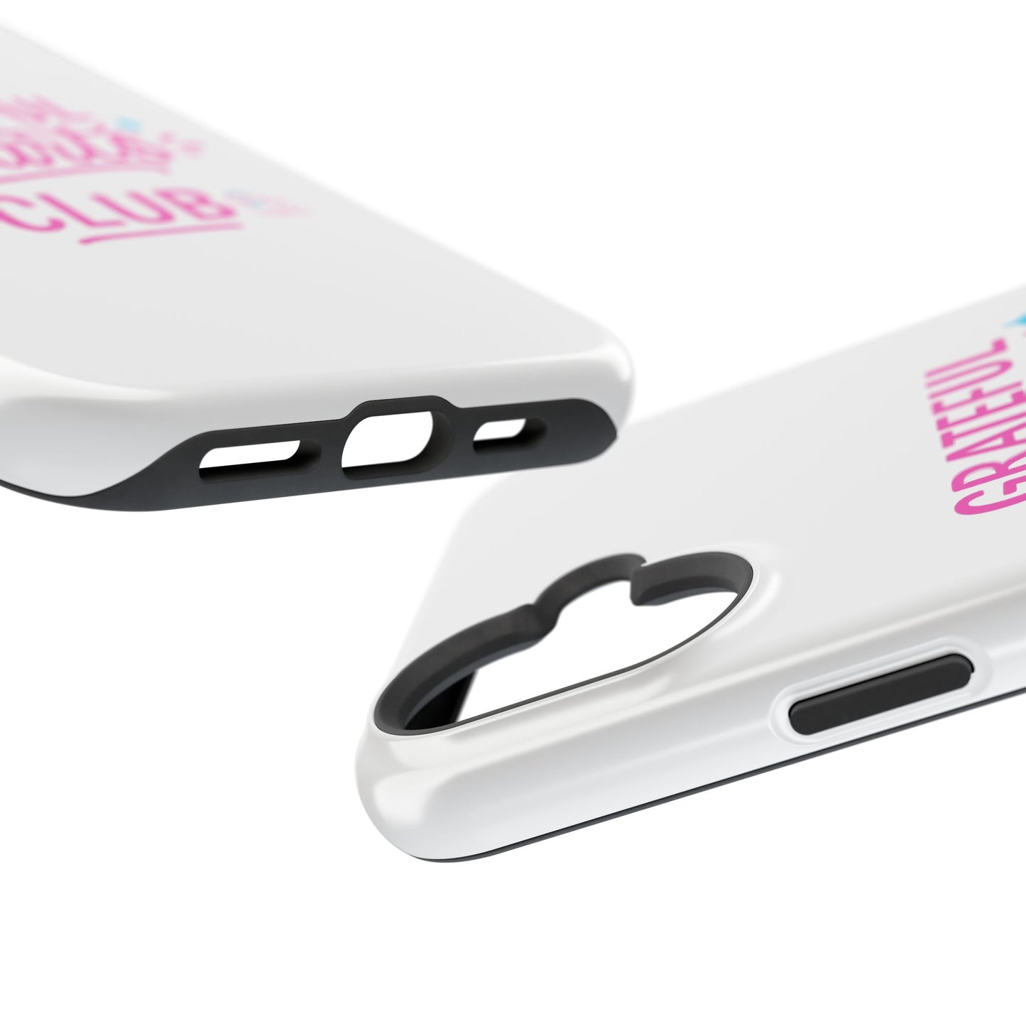 Phone Case — "Grateful Hearts Club" Impact‑Resistant Protective Case