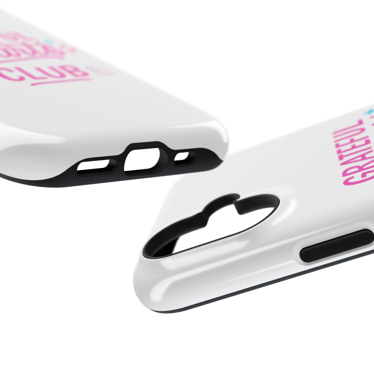 Phone Case — "Grateful Hearts Club" Impact‑Resistant Protective Case