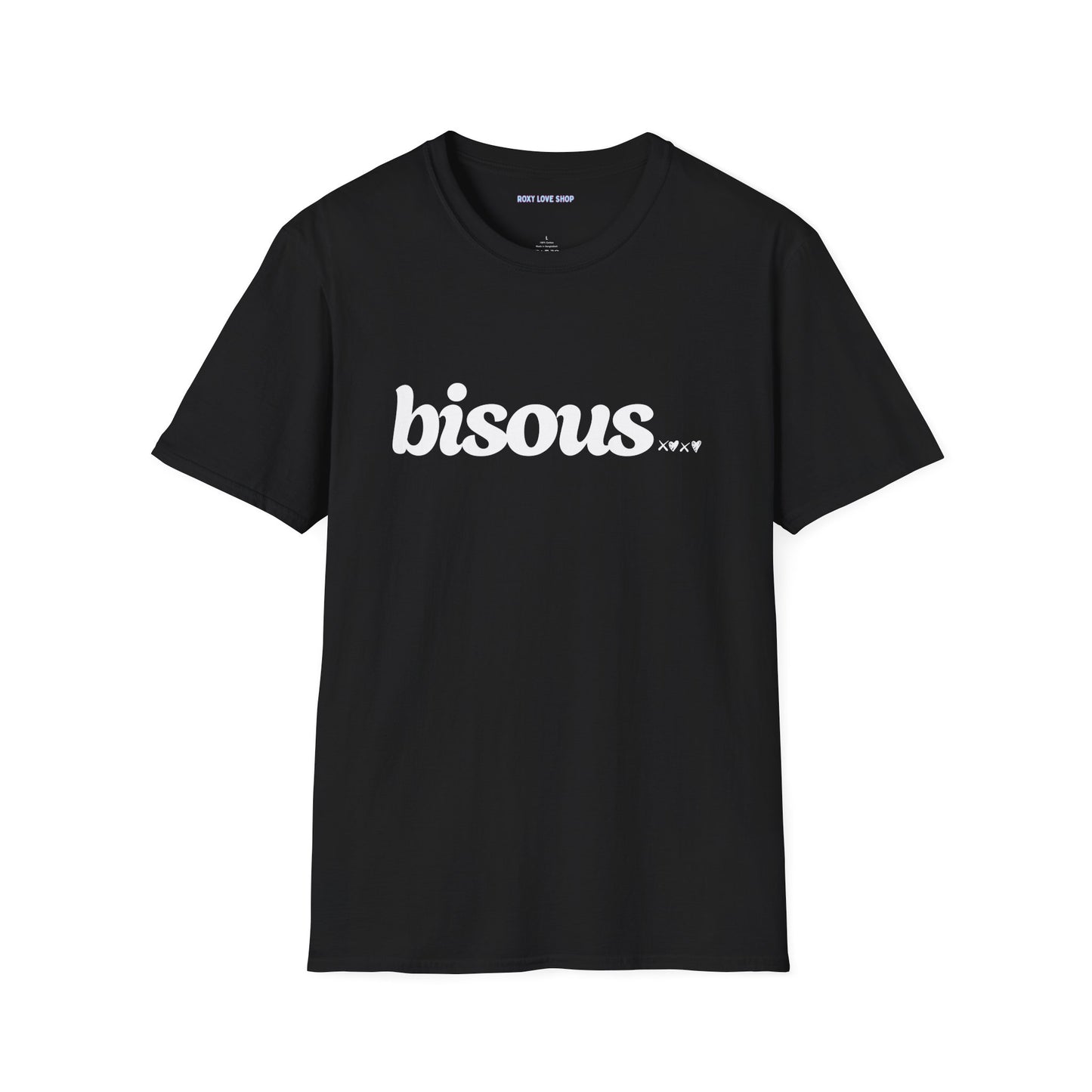 Bisous xoxo  (your new fave T Shirt) Unisex T-Shirt - Cute and Comfy Tee for Casual Vibes, Gifts for Friends, Birthdays, Everyday Wear, Fashion Essential