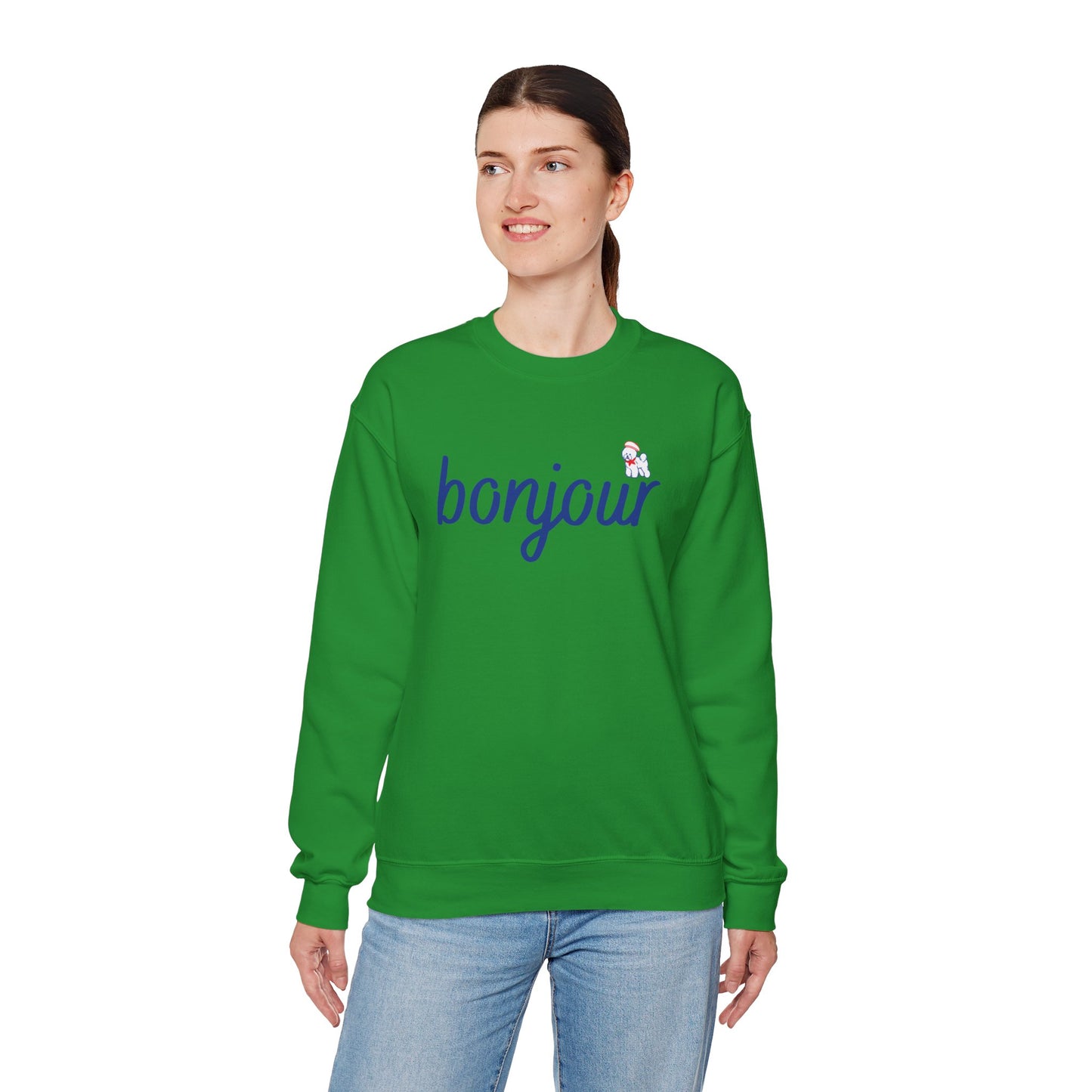 Bonjour Unisex Heavy Blend™ Crewneck Sweatshirt