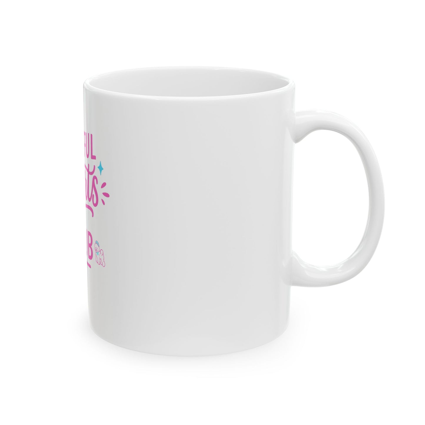 Grateful Hearts Club Ceramic Mug