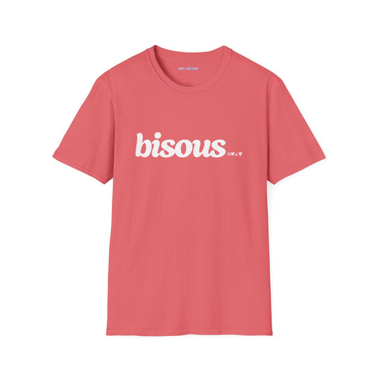 Bisous xoxo  (your new fave T Shirt) Unisex T-Shirt - Cute and Comfy Tee for Casual Vibes, Gifts for Friends, Birthdays, Everyday Wear, Fashion Essential