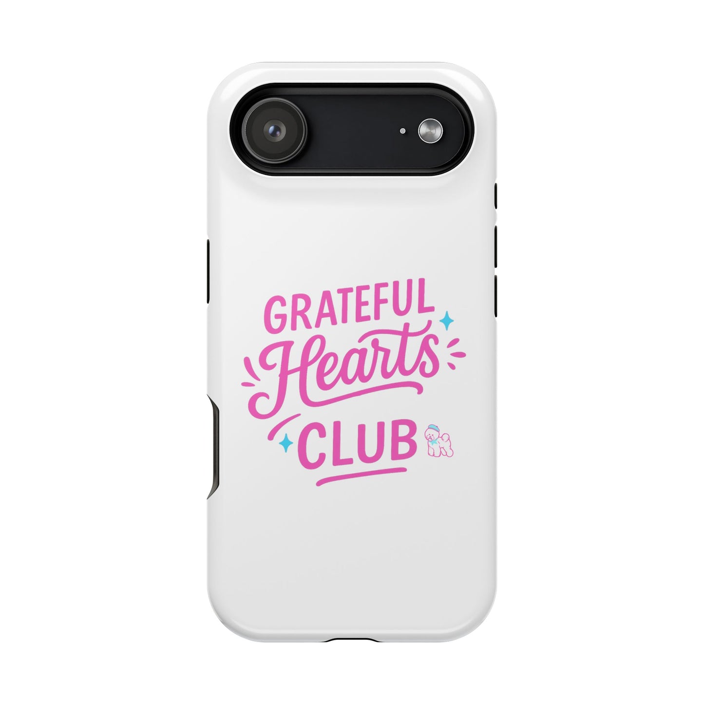 Phone Case — "Grateful Hearts Club" Impact‑Resistant Protective Case