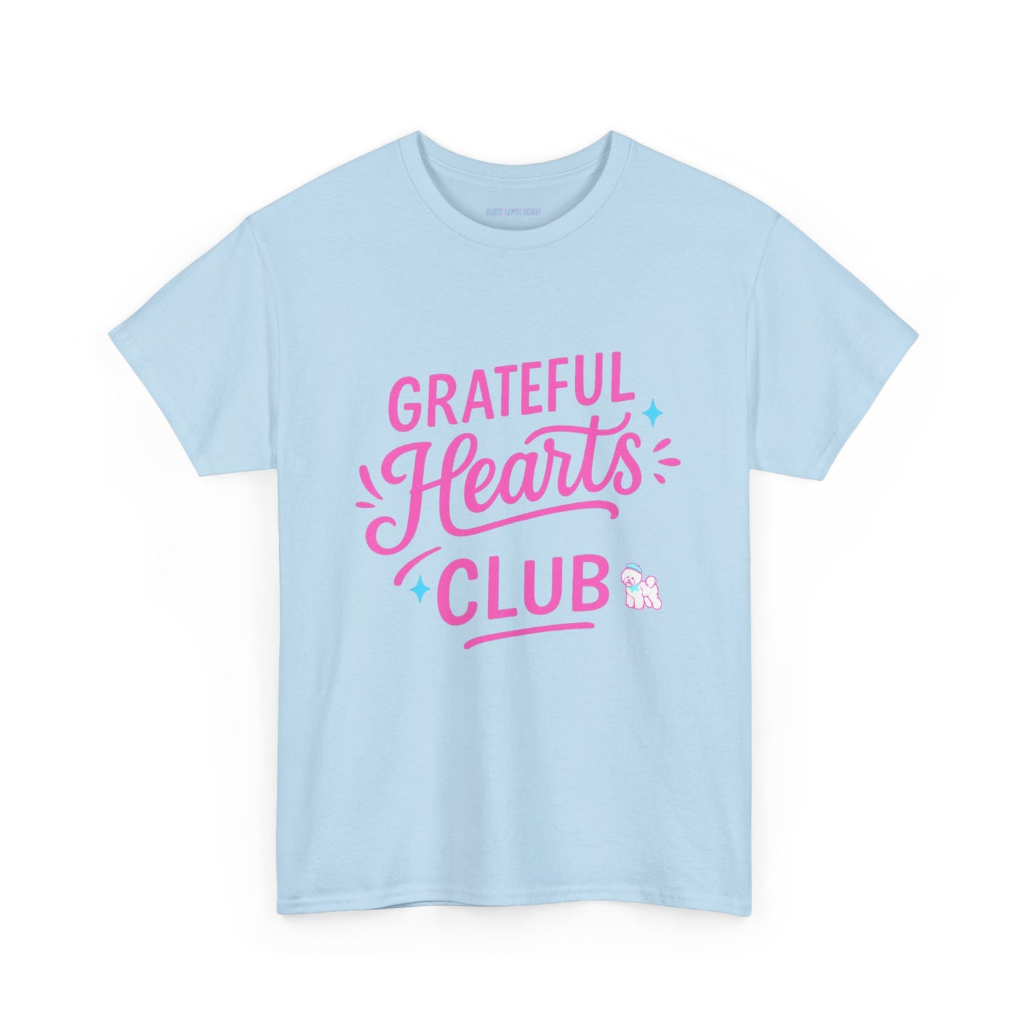 Grateful Hearts Club T-Shirt — Positive Vibes Graphic Tee