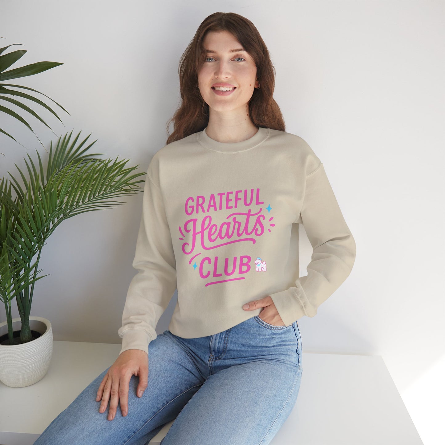 Grateful Hearts Club Crewneck Sweatshirt
