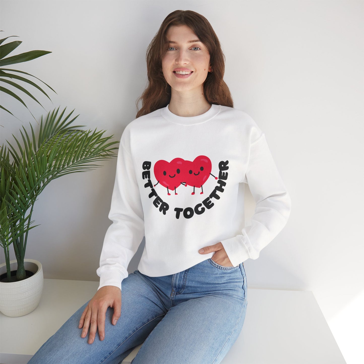 💕 Better Together Crewneck Sweatshirt
