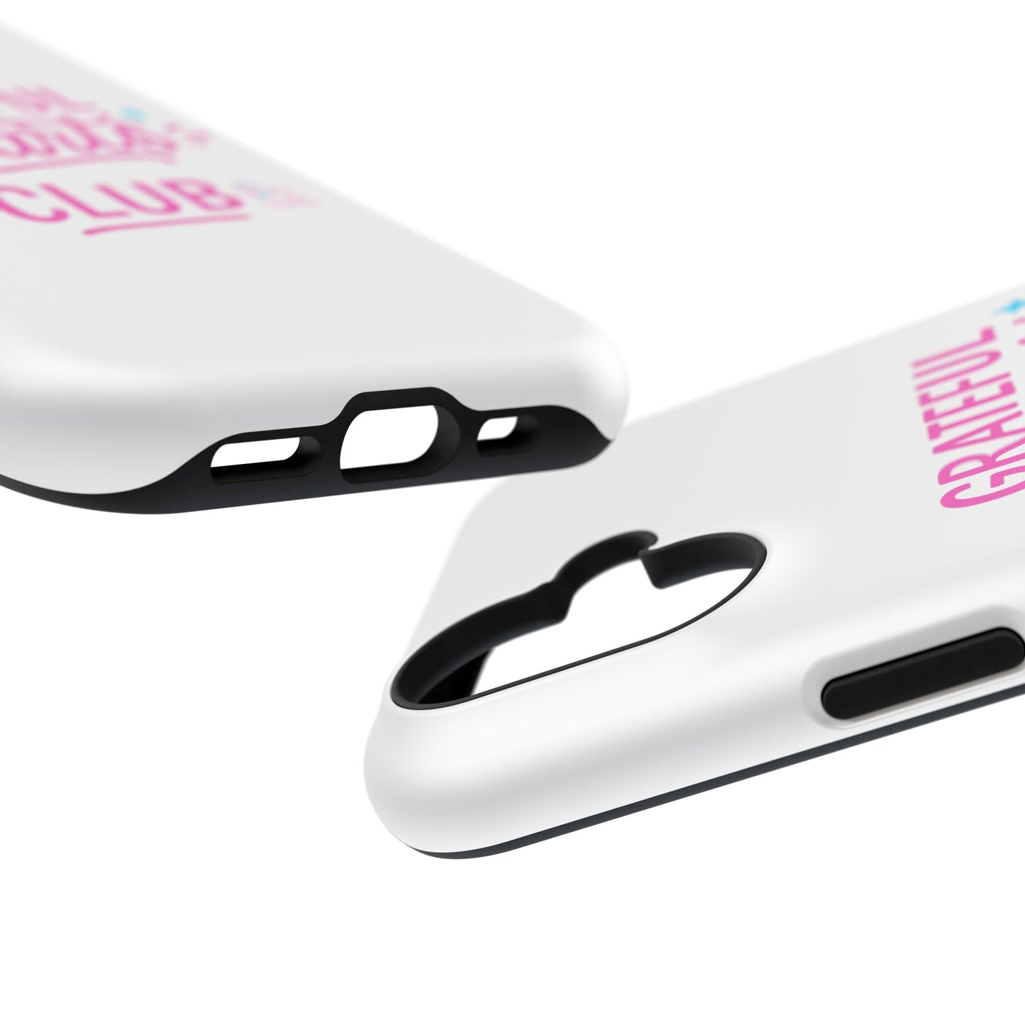 Phone Case — "Grateful Hearts Club" Impact‑Resistant Protective Case