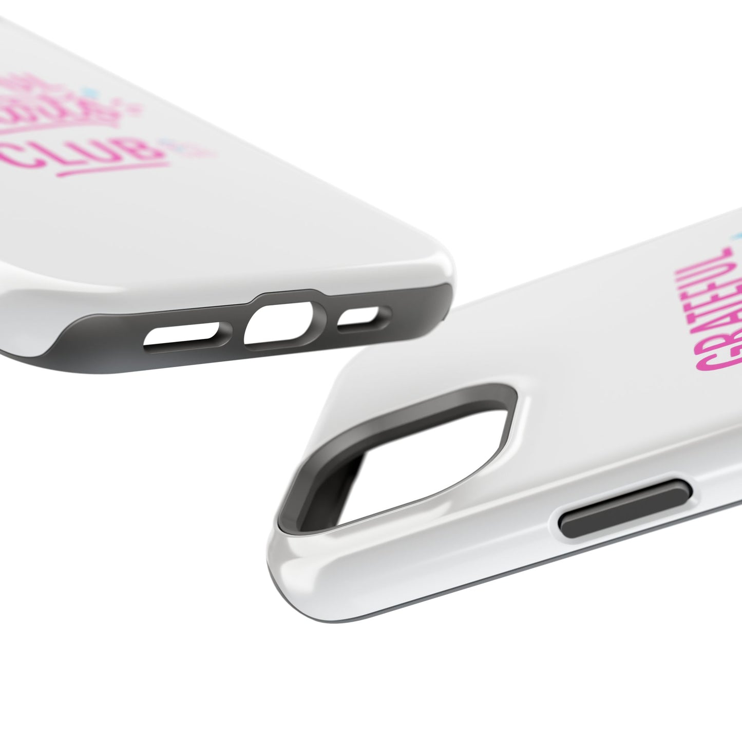 Phone Case — "Grateful Hearts Club" Impact‑Resistant Protective Case