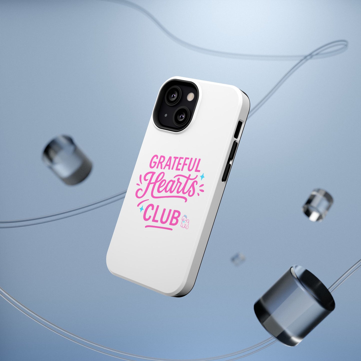 Phone Case — "Grateful Hearts Club" Impact‑Resistant Protective Case