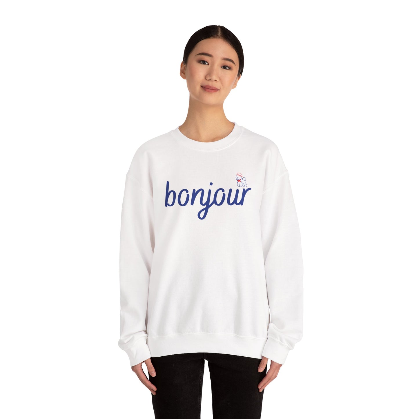 Bonjour Unisex Heavy Blend™ Crewneck Sweatshirt