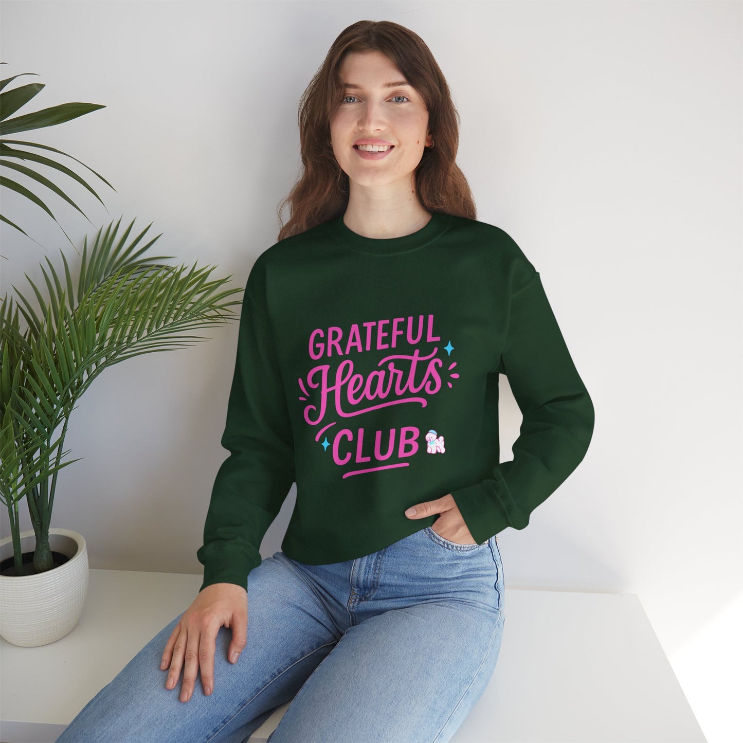Grateful Hearts Club Crewneck Sweatshirt
