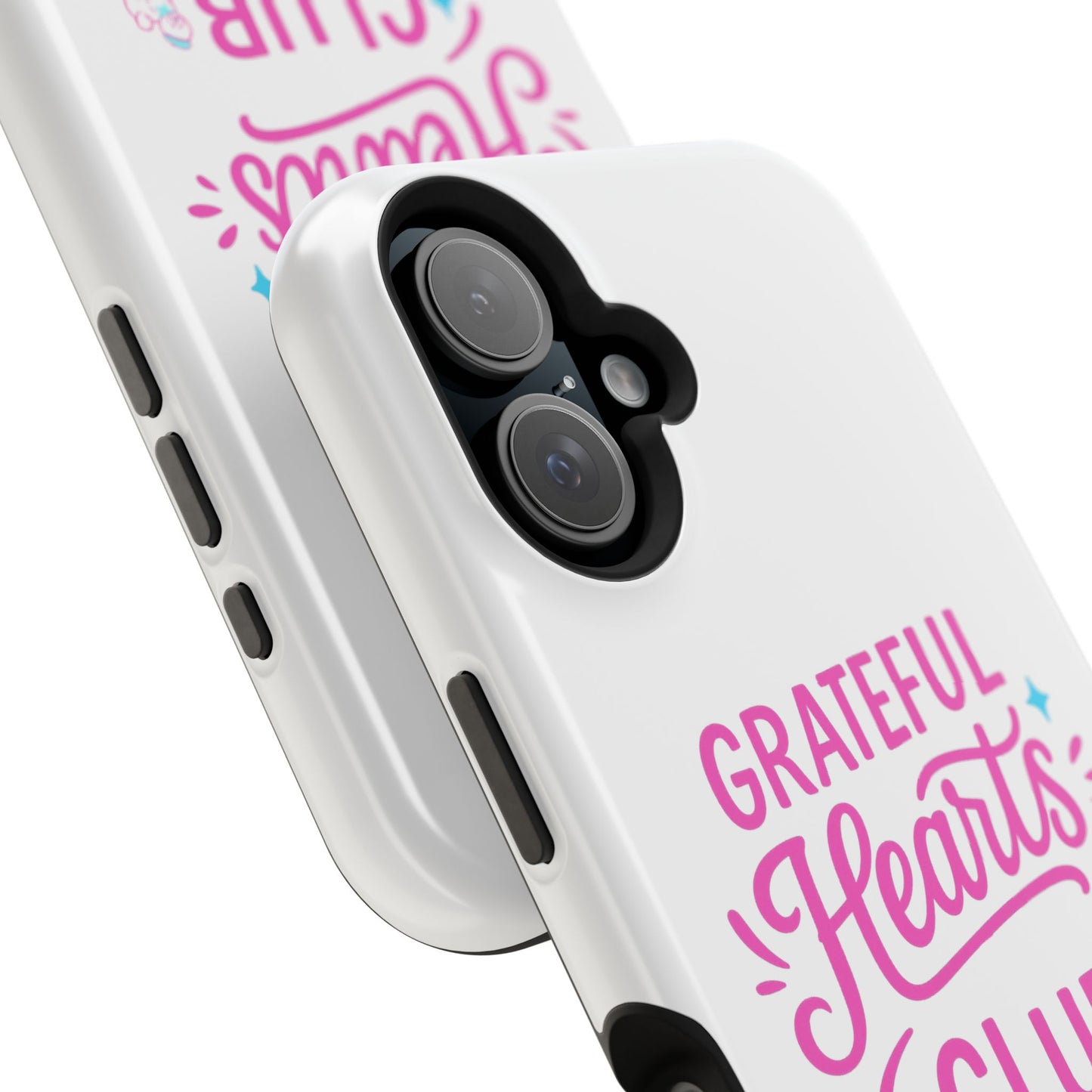 Phone Case — "Grateful Hearts Club" Impact‑Resistant Protective Case