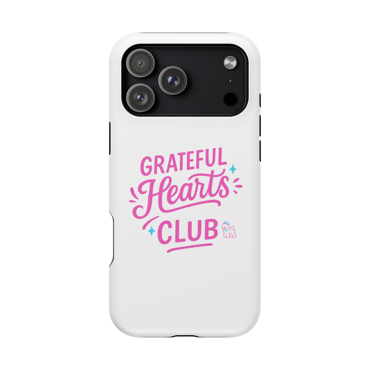 Phone Case — "Grateful Hearts Club" Impact‑Resistant Protective Case