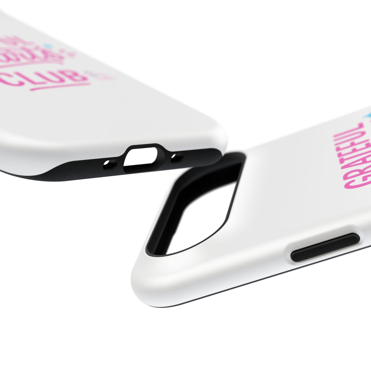 Phone Case — "Grateful Hearts Club" Impact‑Resistant Protective Case