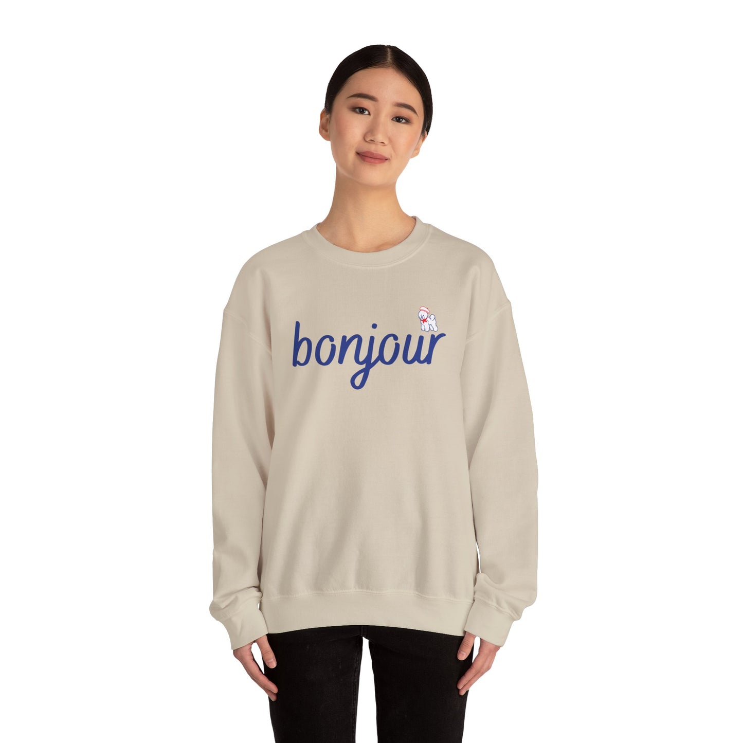 Bonjour Unisex Heavy Blend™ Crewneck Sweatshirt